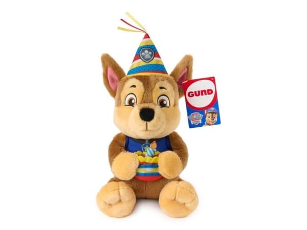 Paw Patrol bursdags bamse Chase 24 cm