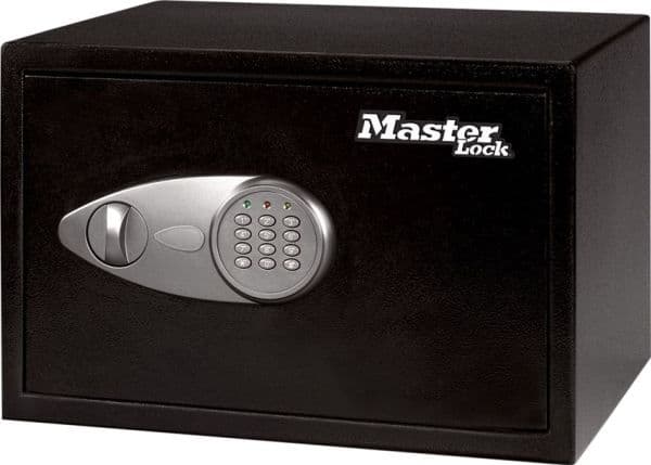 Master Lock Medium No. X055ML - Säker - massivt stål - grå, svart