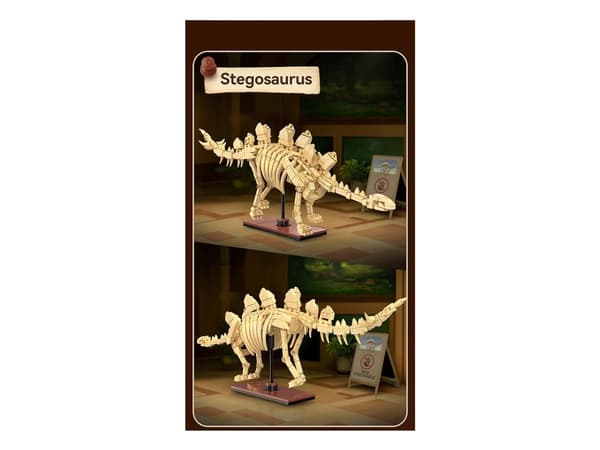 Jamara CaDA Stegosaurus Bricks, Byggesett, 8 år, 297 stykker
