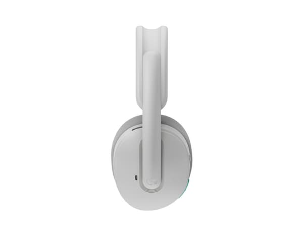 Logitech G G325 - Headset - fullstorlek - Bluetooth / LIGHTSPEED - trådlös - USB-C via Bluetooth-adapter - vit