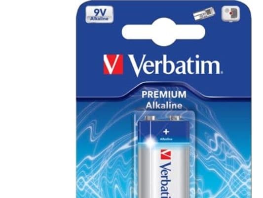 Verbatim - Batteri 9V - Alkalisk