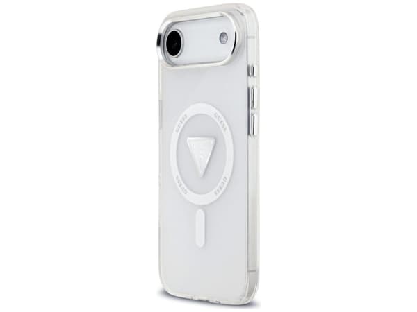Guess IML Gradient Triangle Logo MagSafe Case for iPhone Air - Clear