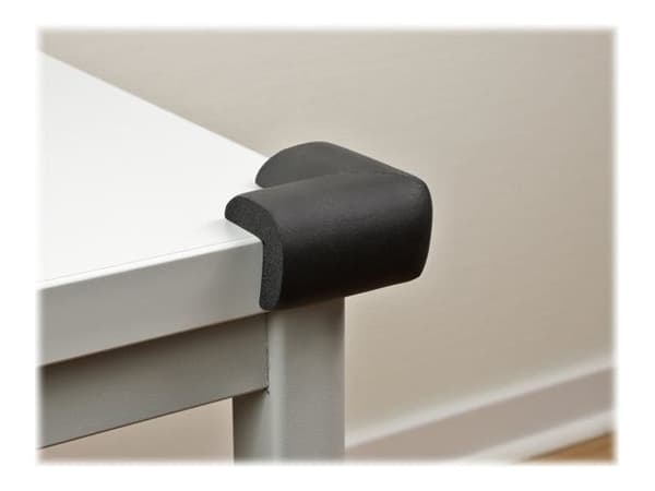 Delock Foam - Kantbeskytter - sort