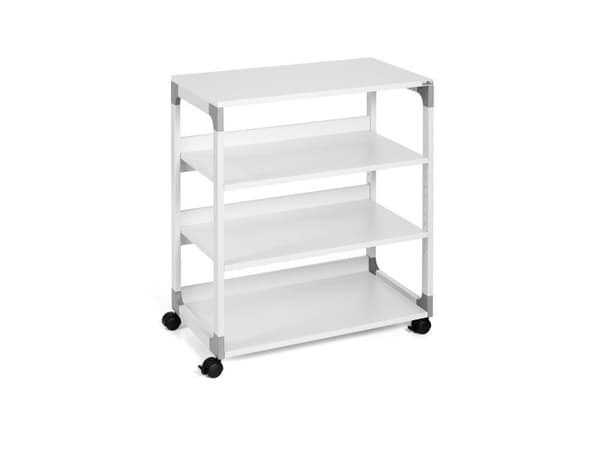 Rullebord durable 3711, på hjul, grå