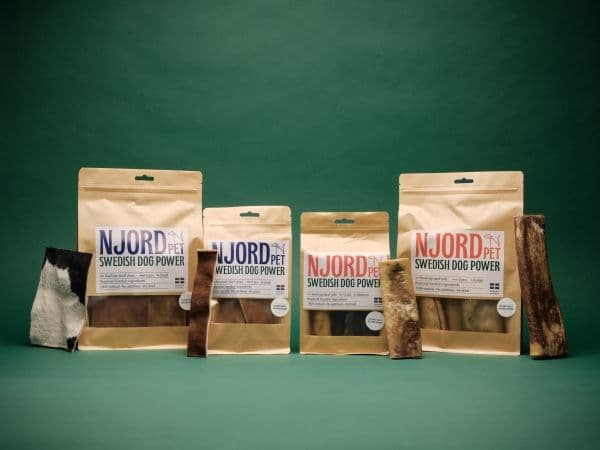 Njord Pet Nötrulle 3p Medium 15cm