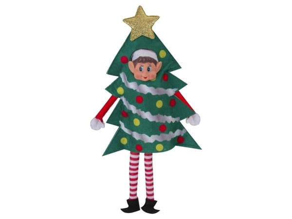 Elf joulukuusi asu