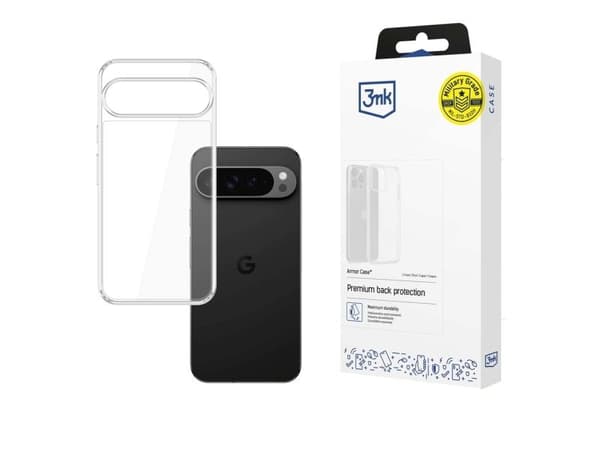 3mk Armor-deksel for Google Pixel 9 / 9 Pro - transparent