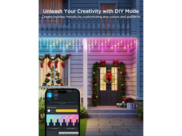 Govee H70D1 icicle lights LED-julbelysning