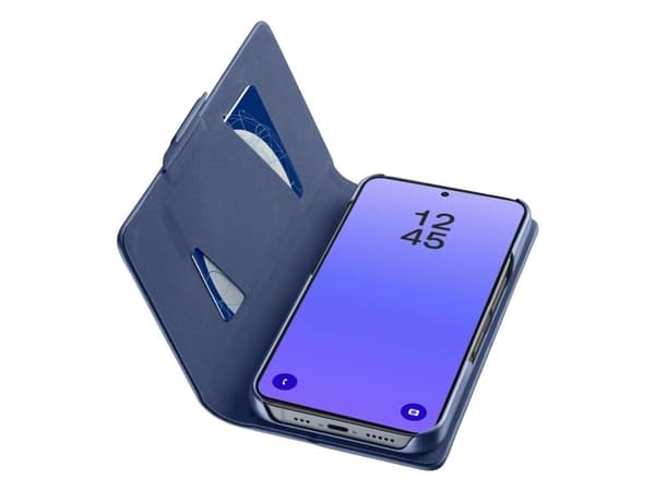 Cellularline Book, Folio, Samsung, Galaxy A37, 17 cm (6.7"), Blå