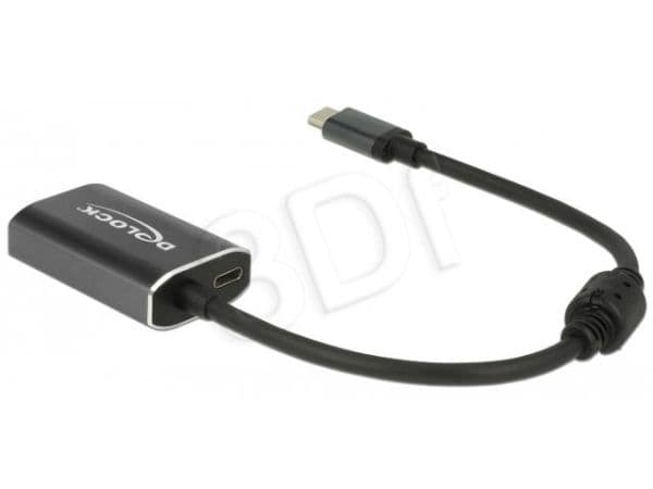 Delock - Ekstern videoadapter - VL100 - USB-C - HDMI - mørk grå - løsvekt
