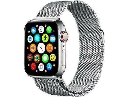 Mercury mesh-rem til Apple Watch 42mm sølv
