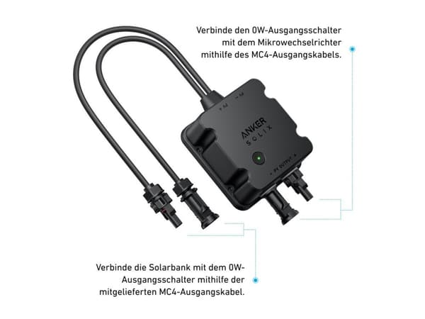 Anker SOLIX - UPS output switch box