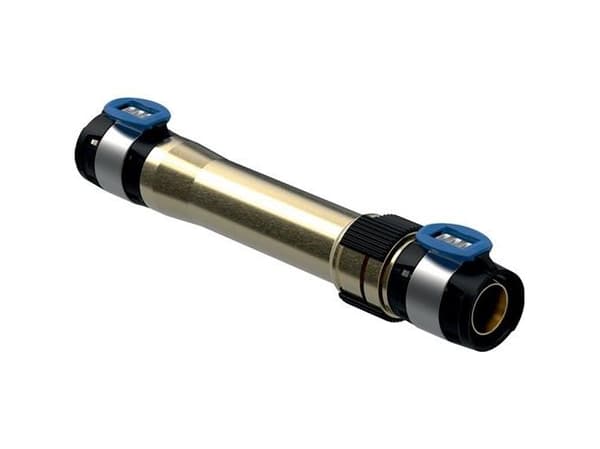 FlowFit-liitin pitkä CuZn21Si3P ø40mm