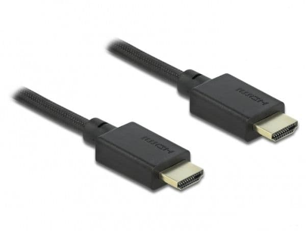 Delock HDMI med Ethernet-kaapeli - 2,5 m
