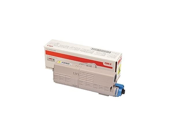 OKI - Gul - original - tonerkassett - för OKI MC563dn, MC563dnw; C542dn