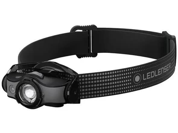 En lommelygte Ledlenser MH 5 Musta-harmaa