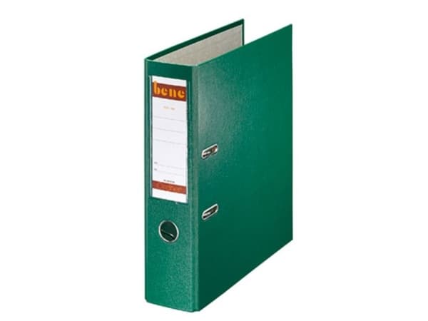 Bene mappe grønn A4 80mm PP plast ( 291400GN )