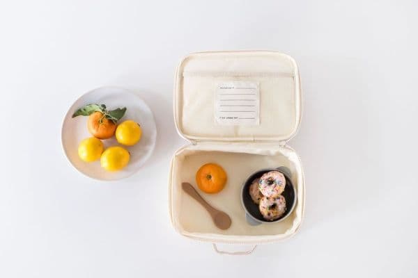 3 Sprouts lunch- och snackpåse, terrazzo/sand