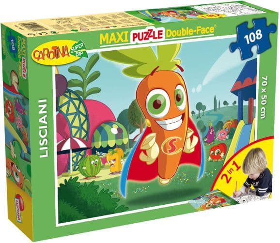 Lisciani GIOCHI Pussel maxi Carotina 108 bitar (46621)