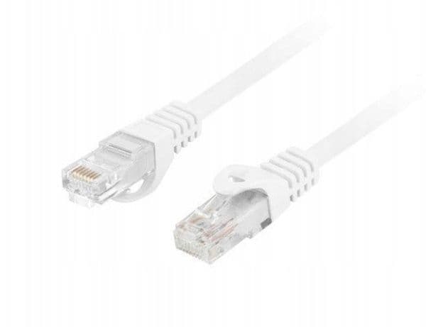 Lanberg PATCHCORD CAT.6 UTP LSZH CU 15m hvit (Fluke PASSED)
