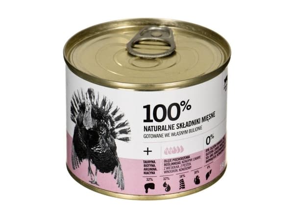 Karma Turkey Complete våtfoder till katt, 080T04TU, 0,18 kg