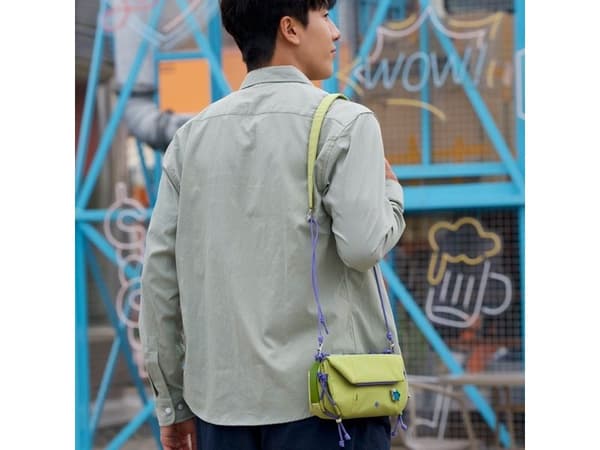 PGYTECH OneGo, Unisex, axelremsväska, Grön, Lime, Monokromatiskt, Polyester, Polyester