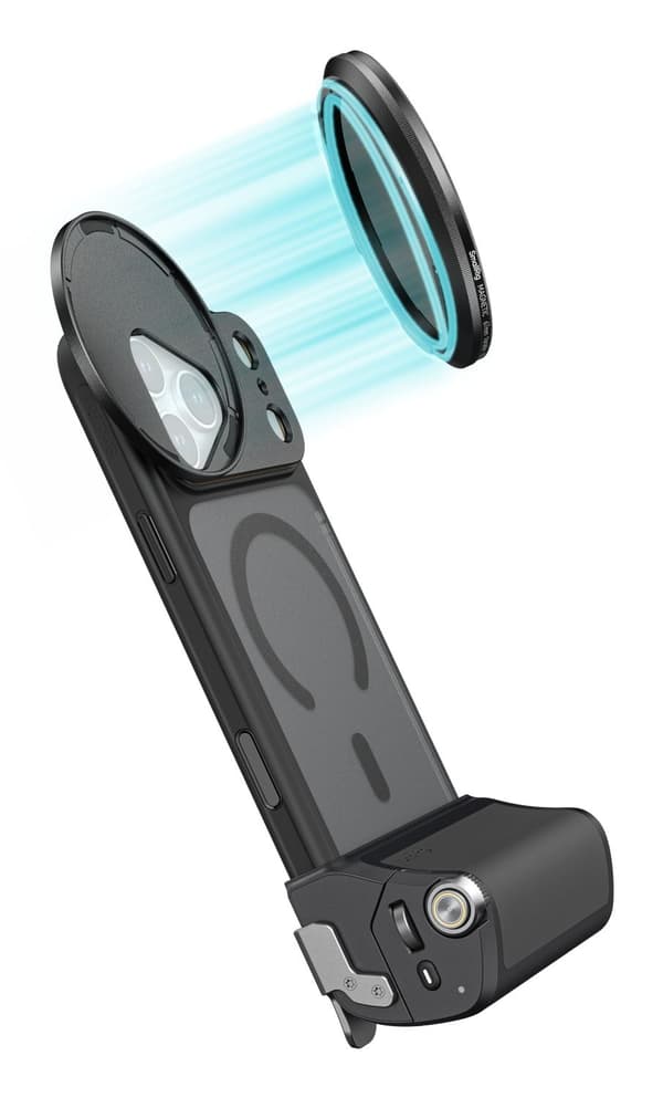 SmallRig 6300, Grepp, Svart, Apple, iPhone 17 Pro, 84,1 mm, 45 mm