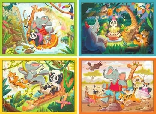 Ravensburger 12004171, 35 stykker, Dyr, 6 år