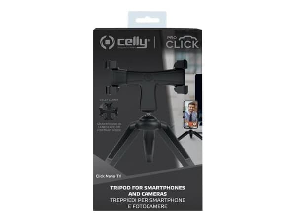 Celly ProClick ClickNanoTri - Stativ med ben