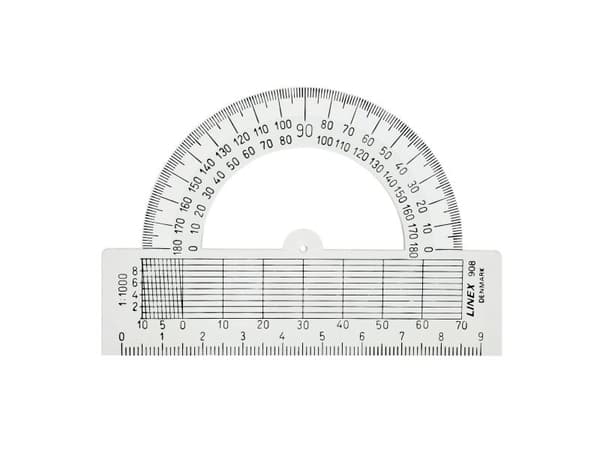 Vinkelhake Linex, 180 grader, 10 cm