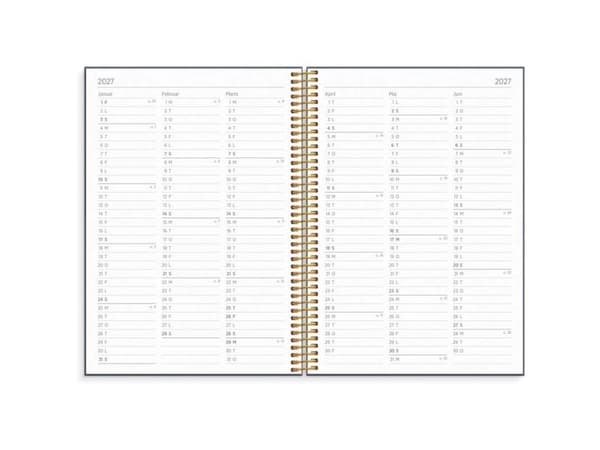 Organizer & Notes A5 veckokalender 2027