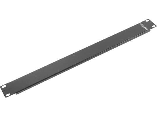 Lanberg - Tomt panel - svart, RAL 9004 - 1U - 19"