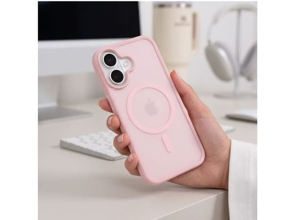 Tech-Protect BasicMag MagSafe iPhone 17 Case - Matte Pink