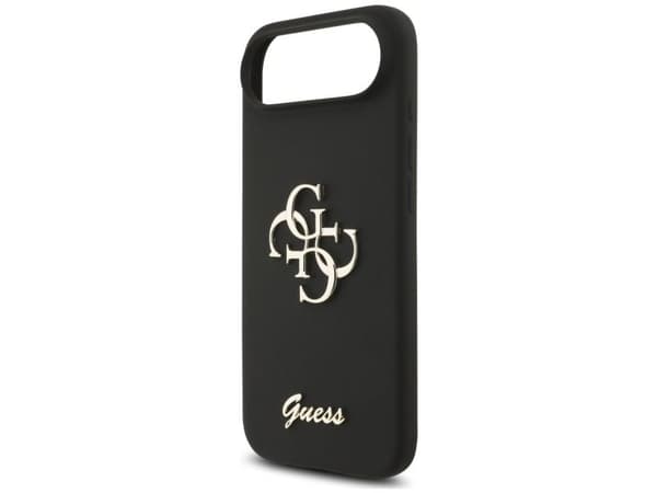 Hurtel Guess silikondeksel Big 4G Script til iPhone Air - svart