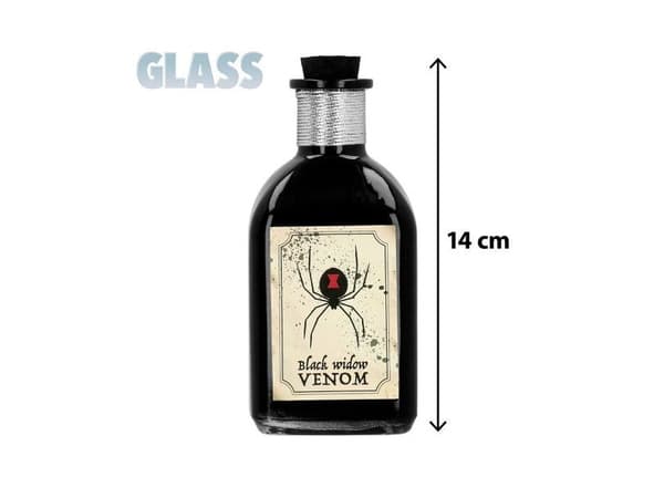 Giftflaske Black Widow