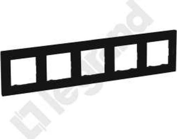 Legrand Niloe Step - 5x runko - musta 863595