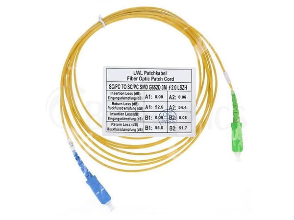 BlueOptics SFP2222BU2MS, 2 m, G.657.A1, SC, SC
