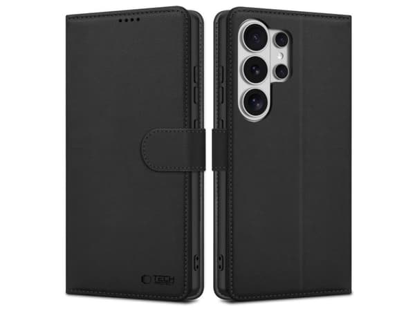 Tech-Protect Wallet Case for Samsung Galaxy S26 Ultra - Black