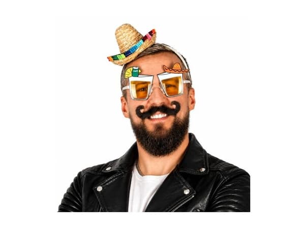 Mexico udklædningssæt, 3 dele