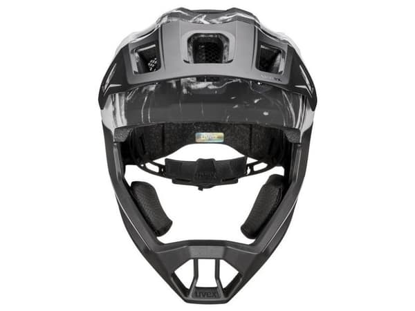 Uvex react jr. fullface, Innformet