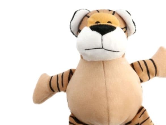 Dogman Leksak Tiger Beige 17cm