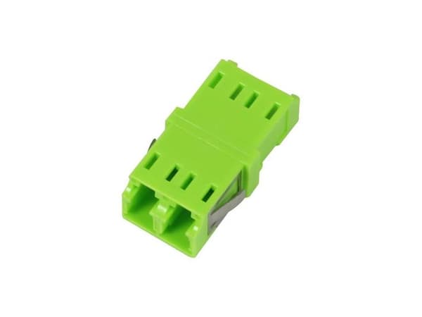 Fiberoptisk kopplingLCSocketLCSocket 50125u Multimode OM5 lime Green duplex PC utan fläns Synergy 21