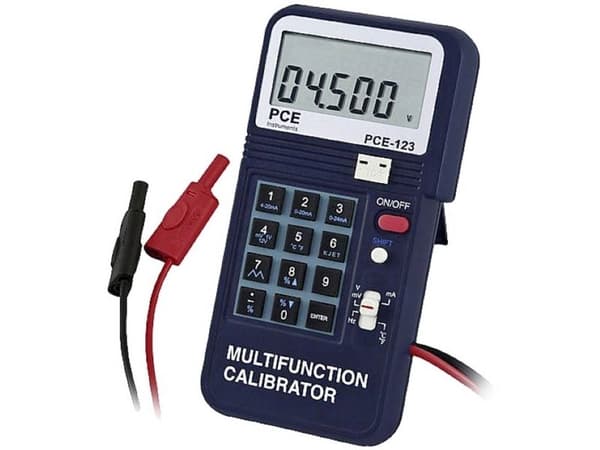 PCE Instruments PCE-123 Hånd-multimittari
