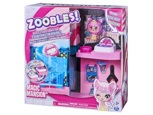Zoobles Magic Mansion Spinning Playset