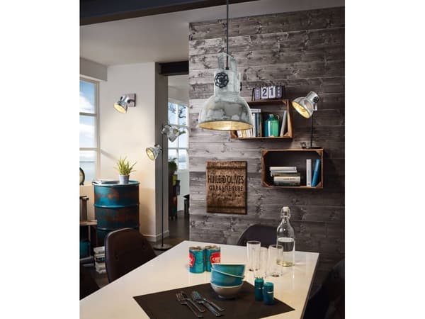 EGLO BARNSTAPLE gulv 2L H1580 antikk brun