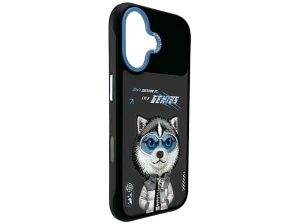 Nimmy Cool&amp;Cute 2.0 Wolf Case for iPhone 17 - Black