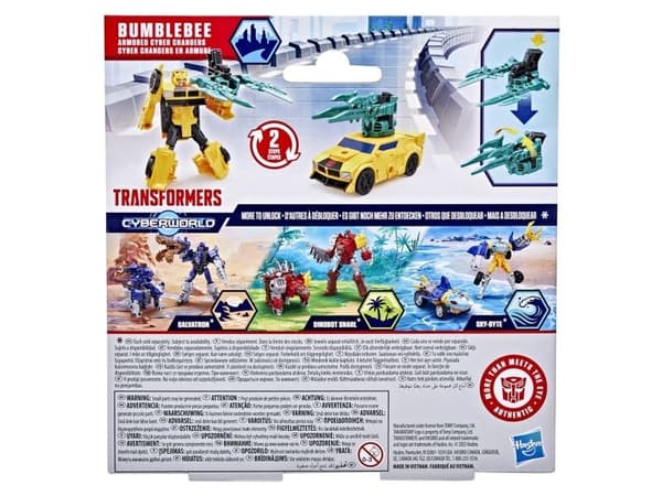 Transformers Cyberworld Panssaroitu C 10 cm - Bumblebee (kimalaiset)