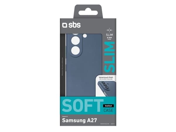 SBS Instinct-deksel til Samsung Galaxy A27 - blå
