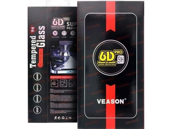 nemo 6D Pro Veason Glass - Samsung Galaxy A05:lle musta
