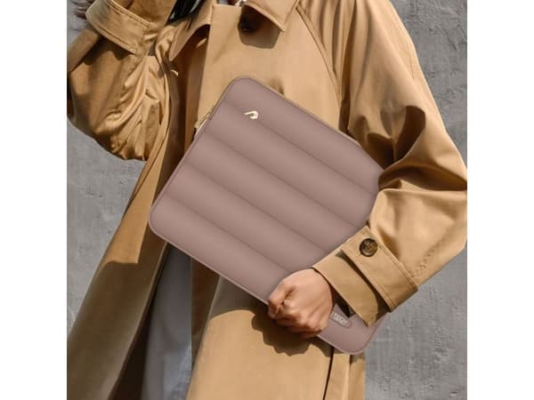 Tech-Protect Puffy 13-14" laptoptaske - brun